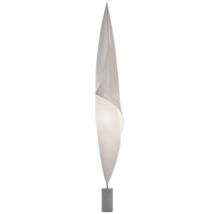 Wo-Tum-Bu 1 Vloerlamp Natural White/Gray - Ingo Maurer