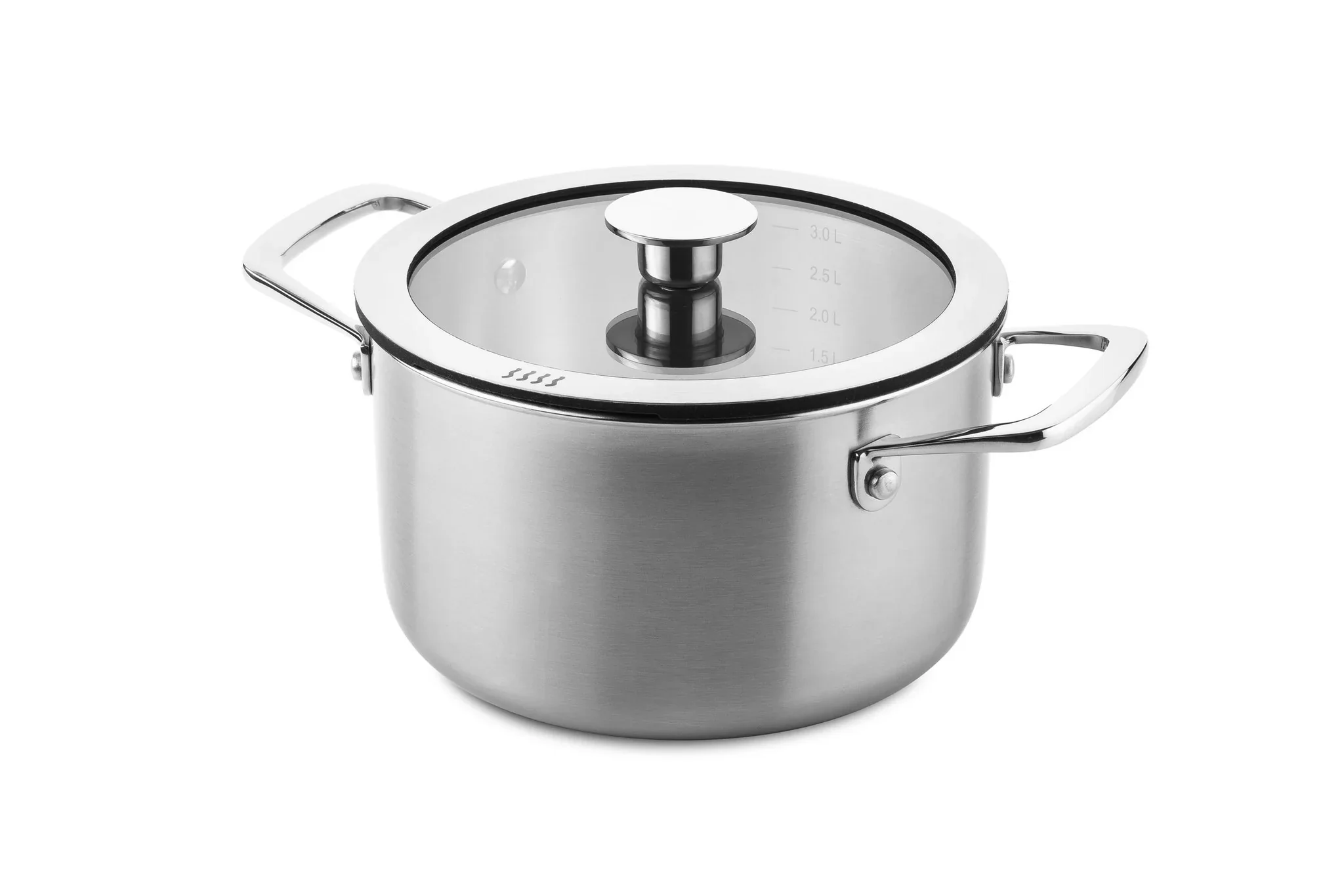 DUCQ Downdraft pannenset - 14 delig - met glazen deksels - Afbeelding 2