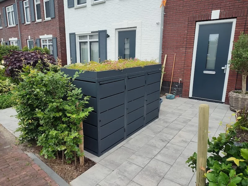 Green Plant Grey Ombouw antracietgrijs | 3 Containers - Afbeelding 3